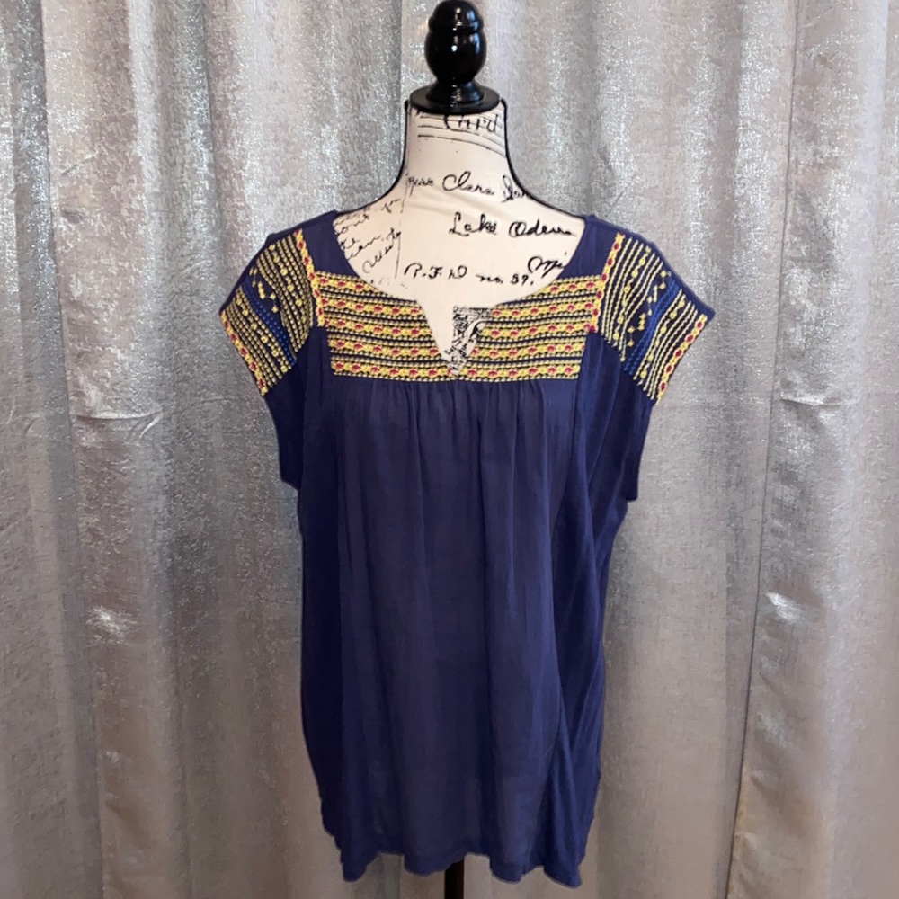 Super cute babydoll blouse size L